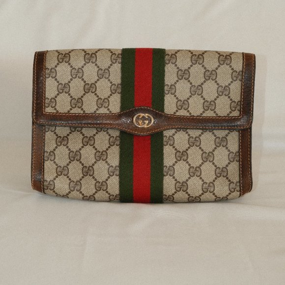 Vintage Gucci Sherryline Clutch. - Picture 1 of 11
